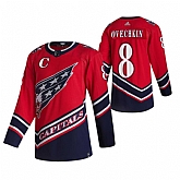Washington Capitals 8 Alexander Ovechkin Red Adidas 2020-21 Reverse Retro Alternate Jersey Dzhi,baseball caps,new era cap wholesale,wholesale hats